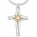 Collana da donna con croce D343 1