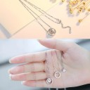 Collana da donna con cubo D442 4