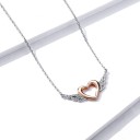 Collana da donna con cuore alato 3