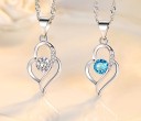 Collana da donna con cuore D426 1