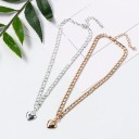 Collana da donna con cuore D58 6