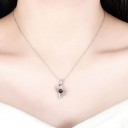 Collana da donna con cuore D688 3