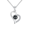 Collana da donna con cuore D688 4