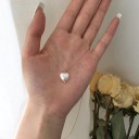 Collana da donna con cuore di perla G818 2