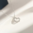 Collana da donna con cuore G562 3