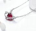 Collana da donna con cuore infernale 3