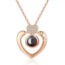 Collana da donna con cuori G656 2