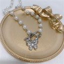 Collana da donna con farfalla D57 6