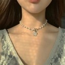 Collana da donna con farfalla D57 1