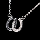 Collana da donna con ferri di cavallo D356 3