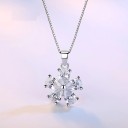 Collana da donna con fiore D451 2