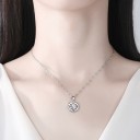 Collana da donna con fiore D539 5