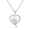 Collana da donna con gatti 1