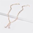 Collana da donna con lettera A2664 3