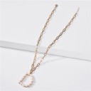 Collana da donna con lettera A2664 6