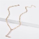 Collana da donna con lettera A2664 14