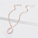 Collana da donna con lettera A2664 17