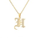 Collana da donna con lettera D209 13