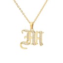 Collana da donna con lettera D209 18