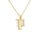 Collana da donna con lettera D209 21