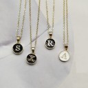 Collana da donna con lettera dell'alfabeto D313 3