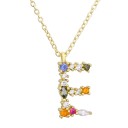 Collana da donna con lettera dell'alfabeto D698 5