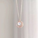 Collana da donna con luna D327 1