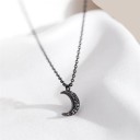 Collana da donna con luna D654 3