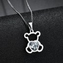 Collana da donna con orso 5