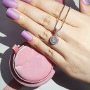 Collana da donna con pendente D417 6