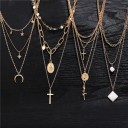 Collana da donna con pendenti G812 1