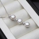 Collana da donna con perle D414 7