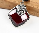 Collana da donna con rosa D669 3