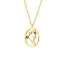 Collana da donna con segno zodiacale D391 10