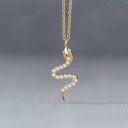 Collana da donna con serpente G577 1