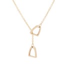 Collana da donna con staffe equestri 2