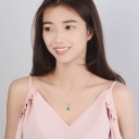 Collana da donna con stella D428 6