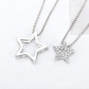 Collana da donna con stella D584 3