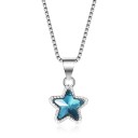 Collana da donna con stella D701 1