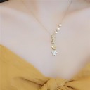 Collana da donna con stelle D381 3