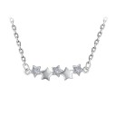 Collana da donna con stelle D598 1