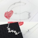 Collana da donna con stelle D647 4
