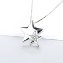 Collana da donna con stelle D838 3