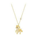 Collana da donna con unicorno D324 1