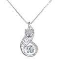 Collana da donna con volpe D826 1
