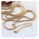 Collana da donna - foglie autunnali 2