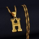 Collana da donna lettera D142 13