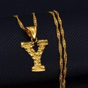 Collana da donna lettera D142 30