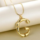 Collana da donna lettera D148 8