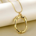 Collana da donna lettera D148 16